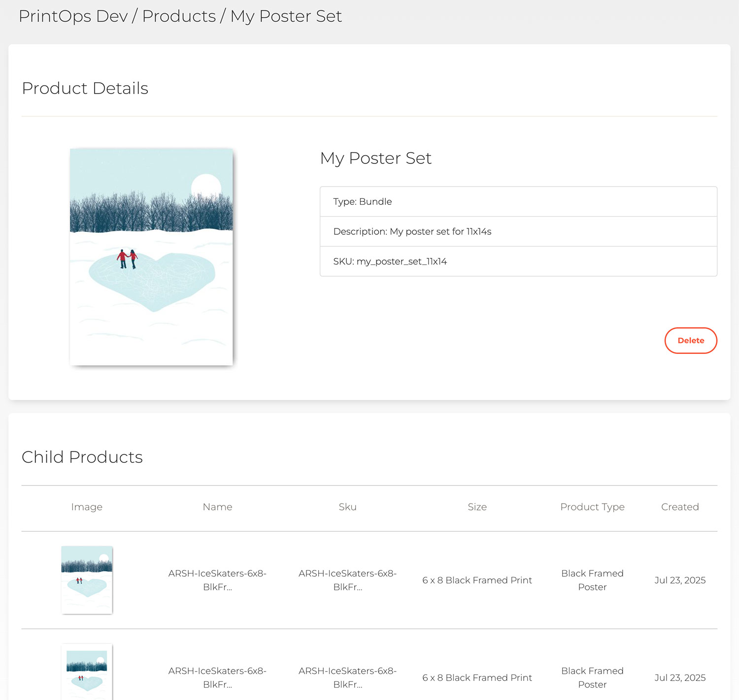 Product Page